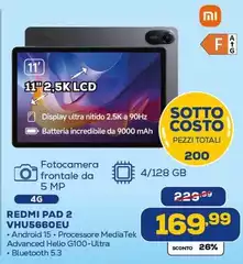 Xiaomi - Redmi Pad 2 Vhus660eu Xiaomi - Redmi Pad 2 Vhus660eu