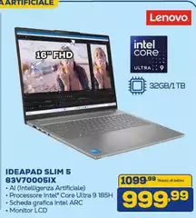 Lenovo - Ideapad Slim 5 83V70005IX