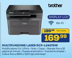 Brother - Multifunzione Laser DCP-L2627DW Brother - Multifunzione Laser DCP-L2627DW