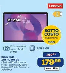 Lenovo - Idea Tab ZAFR0405SE Lenovo - Idea Tab ZAFR0405SE