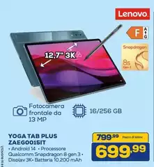 Lenovo - Tab PLUS ZAEG0015IT Lenovo - Tab PLUS ZAEG0015IT