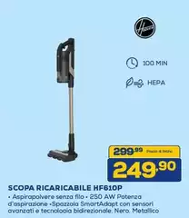 Hoover - Scopa Ricaricabile HF610P