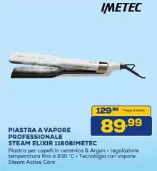 Imetec - Piastra A Vapore Professionale Elixir 11808IMETEC Imetec - Piastra A Vapore Professionale Elixir 11808IMETEC