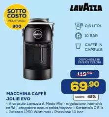 Lavazza - Macchina Caffè Jolie Evo