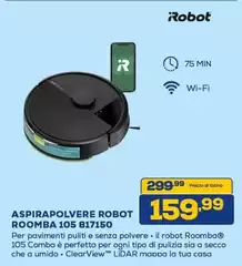 iRobot - Aspirapolvere Robot ROOMBA 105 817150