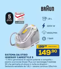 Braun - Sistema Da Stiro IS3231GY Carestyle 3