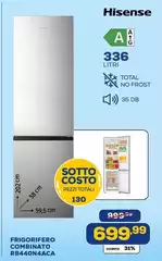 Hisense - Frigorifero Combinato Rb4040naaca