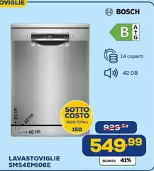 Bosch - Lavastoviglie SMS4EM106E Bosch - Lavastoviglie SMS4EM106E
