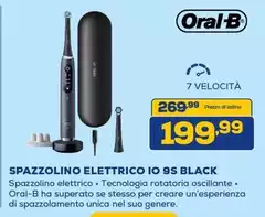 Oral b - Spazzolino Elettrico Io 9S Black