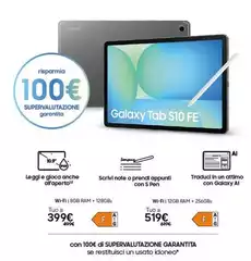 Samsung - Galaxy Tab S10 FE Samsung - Galaxy Tab S10 FE