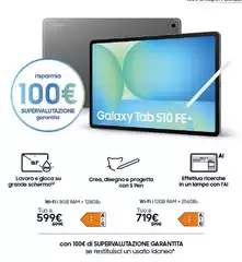 Samsung - Galaxy Tab S10 FE+ Samsung - Galaxy Tab S10 FE+