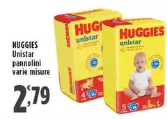 Huggies - Unistar Pannolini 