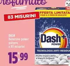 Dash - Detersivo Power Polvere Dash - Detersivo Power Polvere