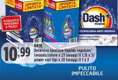 Dash - Detersivo Lavatrice Liquido Regolare Dash - Detersivo Lavatrice Liquido Regolare