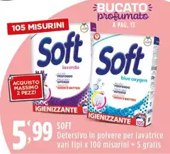 Soft - Detersivo In Polvere Per Lavatrice