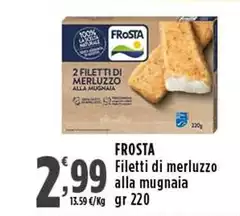 Frosta - Filetti Di Merluzzo Alla Mugnaia Frosta - Filetti Di Merluzzo Alla Mugnaia