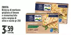 Frosta - Bistecca Di Merluzzo Grigliata Al Limone E Rosmarino Frosta - Bistecca Di Merluzzo Grigliata Al Limone E Rosmarino