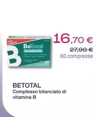 Betotal - Complesso Bilanciato Di Vitamina B