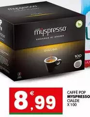 Myspresso - Caffè Pop Cialde Cialde Myspresso - Caffè Pop Cialde Cialde