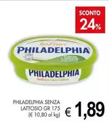 Philadelphia - Senza Lattosio