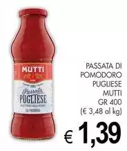 Mutti - Passata Di Pomodoro Pugliese