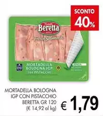 Beretta - Mortadella Bologna IGP Con Pistacchio