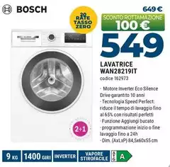 Bosch - Lavatrice WAN28219IT