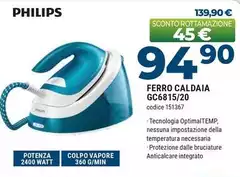 Philips - Ferro Caldaia GC6815/20 Philips - Ferro Caldaia GC6815/20