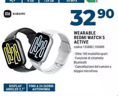 Xiaomi - Wearable Redmi Watch 5 Active Xiaomi - Wearable Redmi Watch 5 Active