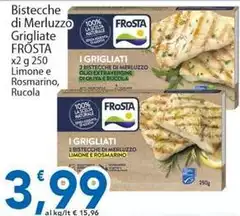 Frosta - Bistecche Di Merluzzo Grigliate Frosta - Bistecche Di Merluzzo Grigliate