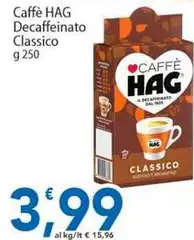 Hag - Caffè Decaffeinato Classico