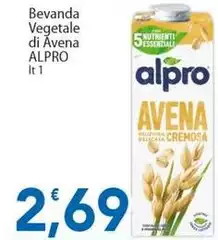 Alpro - Bevanda Vegetale Di Avena Alpro - Bevanda Vegetale Di Avena