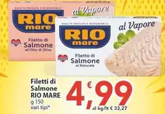 Rio Mare - Filetti Di Salmone Rio Mare - Filetti Di Salmone