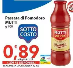 Mutti - Passata Di Pomodoro
