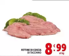 Fettine Di Coscia Di Tacchino