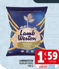 Decò - Lambweston Burger Fries