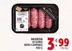 Salsiccia Di Suino Nero Campano