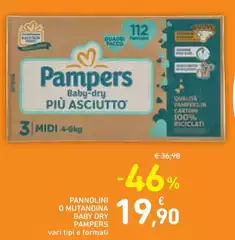 Pampers - Pannolini O Mutandina Baby Dry