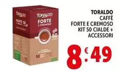 Forte - Caffè  E Cremoso Kit 50 Cialde + Accessori