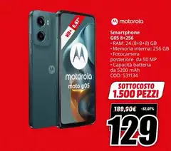 Motorola - Smartphone G08+256