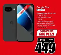 Google - Smartphone Pixel 10a Google - Smartphone Pixel 10a