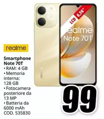 Realme - Smartphone Note 70t Realme - Smartphone Note 70t