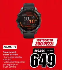 Garmin - Smartwatch Fenix 8 47mm Garmin - Smartwatch Fenix 8 47mm