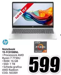 HP - Notebook 15-FCC0108NL