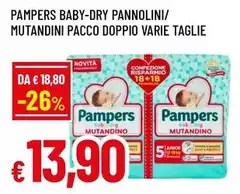 Pampers - Baby-Dry Pannolini/Mutandini Pacco Doppio 