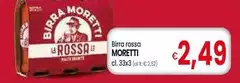 Moretti - Birra Rossa Moretti - Birra Rossa
