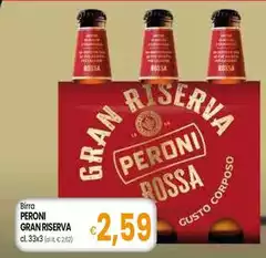 Peroni - Birra Gran Riserva Peroni - Birra Gran Riserva