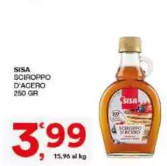 Sisa - Sciroppo D'Acero
