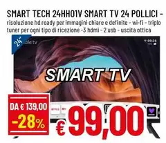 Smart Tech - Smart Tv Pollici 24hho1v Smart Tech - Smart Tv Pollici 24hho1v