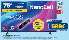 LG - Led Smart 75NANO82T6